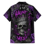 Chemise hawaïenne I Am a Haunt Mess Halloween – Maison Otaku
