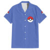 Chemise hawaïenne Pokémon type Glace Anime - Maison Otaku