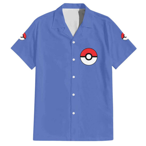 Chemise hawaïenne Pokémon type Glace Anime - Maison Otaku