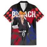 Chemise hawaïenne Ichigo Kurosaki Anime – Maison Otaku
