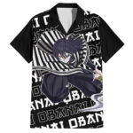 Chemise hawaïenne Obanai Iguro Demon Slayer Japon – Maison Otaku