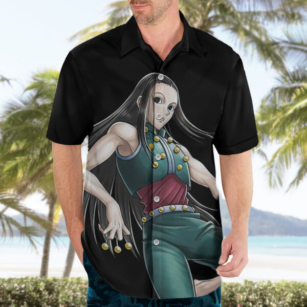 Chemise hawaïenne Illumi Zoldyck Hunter x Hunter Anime - Maison Otaku – Image 3