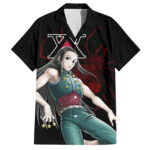 Chemise hawaïenne Illumi Zoldyck Brigade Fantôme Hunter x Hunter – Maison Otaku