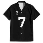 Chemise hawaïenne Atsumu Miya Inarizaki numéro 7 Anime – Maison Otaku