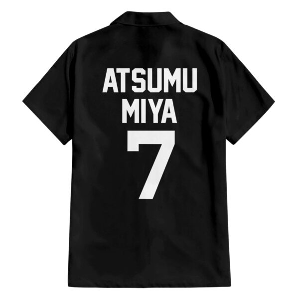 Chemise hawaïenne Atsumu Miya Inarizaki numéro 7 Anime - Maison Otaku – Image 2