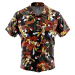 Chemise hawaïenne Motif Infernape Pokémon – Maison Otaku