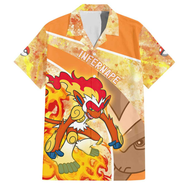Chemise hawaïenne Simiabraz Pokémon Anime - Maison Otaku