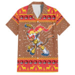 Chemise hawaïenne Simiabraz Pokémon pixel Noël – Maison Otaku