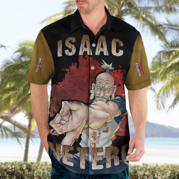 Chemise hawaïenne Isaac Netero Hunter x Hunter - Maison Otaku – Image 3