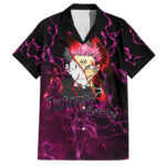 Chemise hawaïenne Itadori & Ryomen Sukuna Jujutsu Kaisen pattern Mix – Maison Otaku