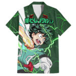 Chemise hawaïenne Izuku Midoriya Deku My Hero Academia Anime – Maison Otaku