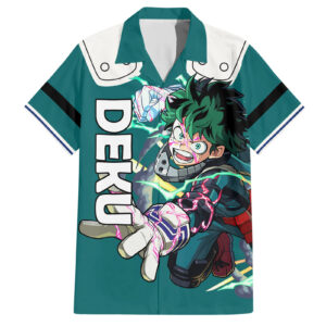 Chemise hawaïenne Izuku Midoriya My Hero Academia - Maison Otaku
