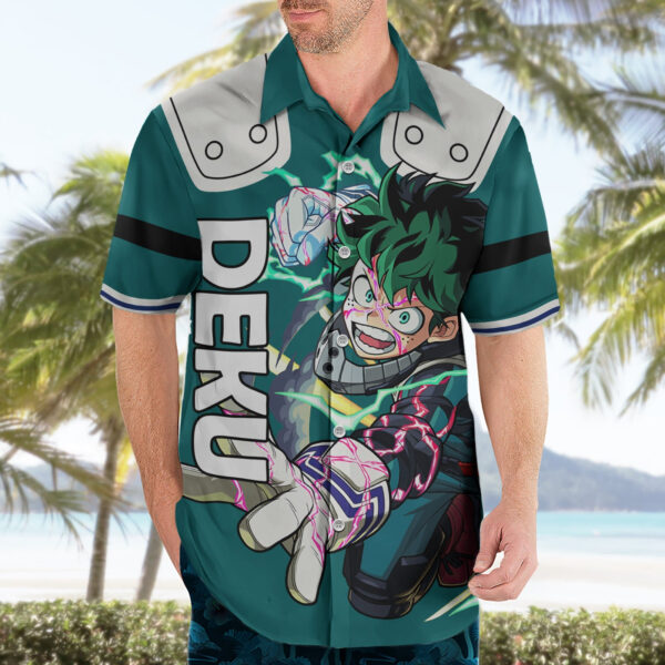 Chemise hawaïenne Izuku Midoriya My Hero Academia - Maison Otaku – Image 3