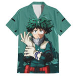 Chemise hawaïenne Izuku Midoriya My Hero Academia Anime – Maison Otaku