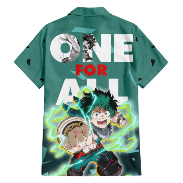 Chemise hawaïenne Izuku Midoriya My Hero Academia Anime - Maison Otaku – Image 2