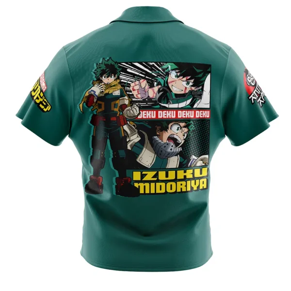 Chemise hawaïenne Izuku Midoriya (Deku) My Hero Academia - Maison Otaku – Image 2