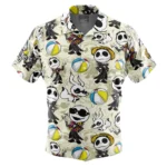 Chemise hawaïenne Jack Skellington Vacances d’été The Night Before Christmas – Maison Otaku