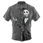 Chemise hawaïenne Jack Skellington L’Étrange Noël de monsieur Jack – Maison Otaku