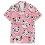 Chemise hawaïenne Jigglypuff motif kawaii – Maison Otaku