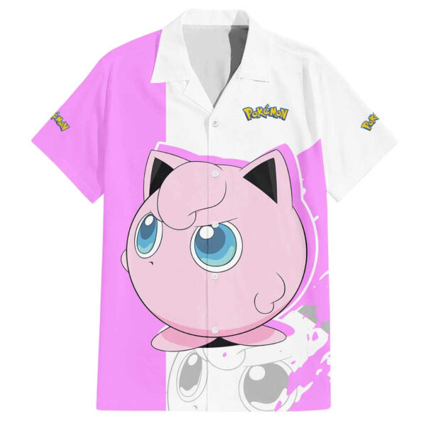 Chemise hawaïenne Jigglypuff Pokémon Anime - Maison Otaku