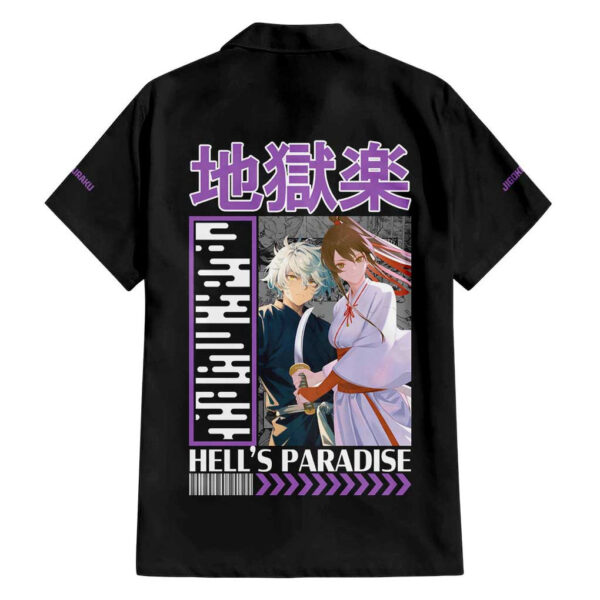 Chemise hawaïenne Jigokuraku Anime - Maison Otaku – Image 2
