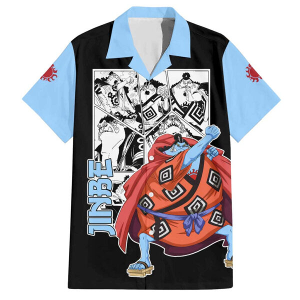 Chemise hawaïenne Jinbe One Piece Manga Mix Anime - Maison Otaku