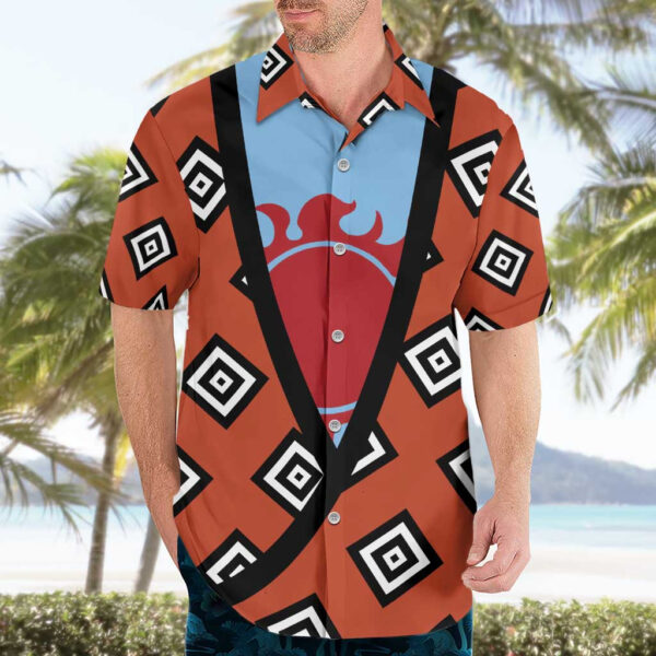 Chemise hawaïenne Jinbei One Piece uniforme Anime - Maison Otaku – Image 3
