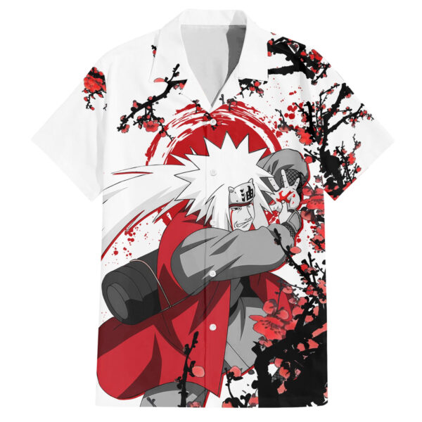 Chemise hawaïenne Jiraya style japonais Anime - Maison Otaku