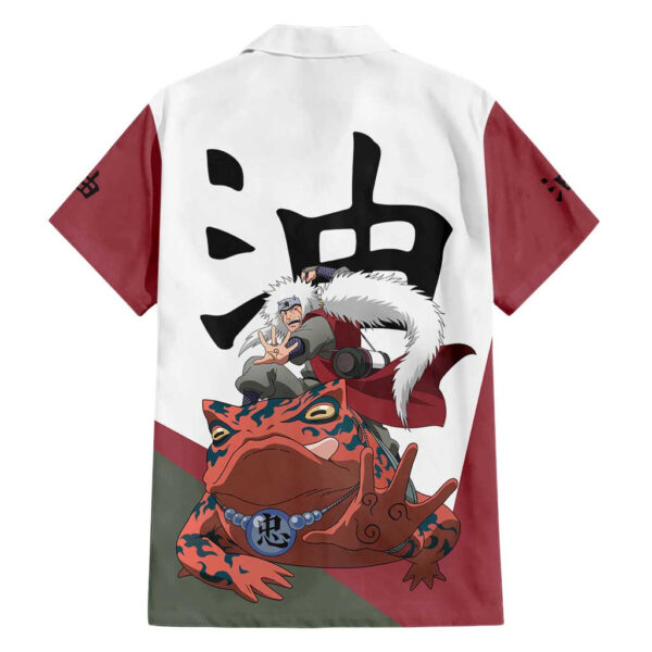 Chemise hawaïenne Jiraya Naruto Anime - Maison Otaku – Image 2
