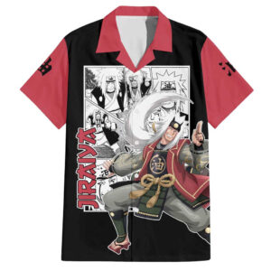 Chemise hawaïenne Jiraya Naruto Manga Mix - Maison Otaku