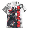 Chemise hawaïenne Joker Persona style cyber polygon Mix - Maison Otaku