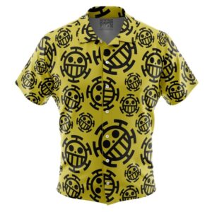 Chemise hawaïenne Jolly Roger pirate - Maison Otaku