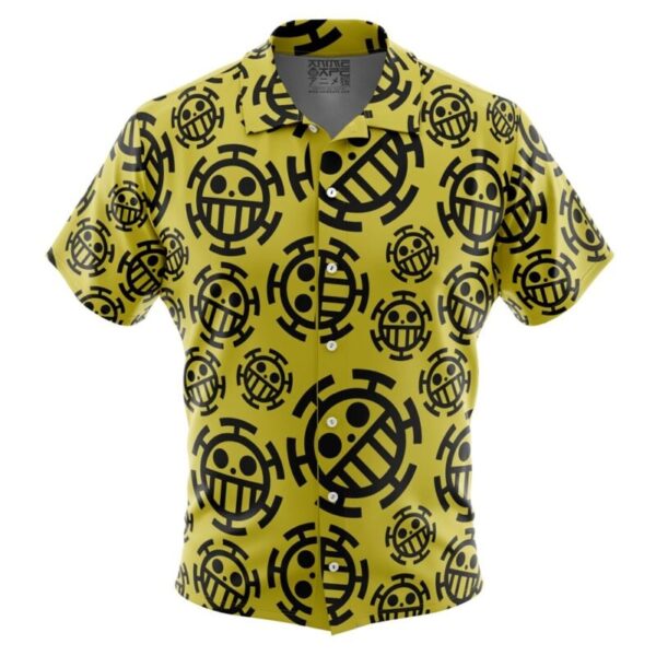 Chemise hawaïenne Jolly Roger pirate - Maison Otaku