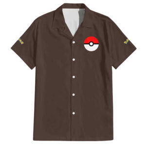 Chemise hawaïenne Voltali Pokémon Anime - Maison Otaku