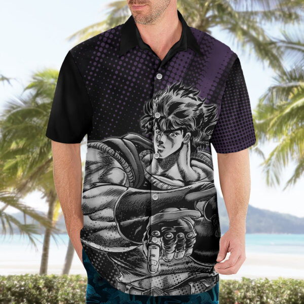 Chemise hawaïenne Jonathan Joestar JJBA JoJo’s Bizarre Adventure - Maison Otaku – Image 3
