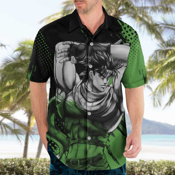 Chemise hawaïenne Joseph Joestar JoJo’s Bizarre Adventure Anime - Maison Otaku – Image 3