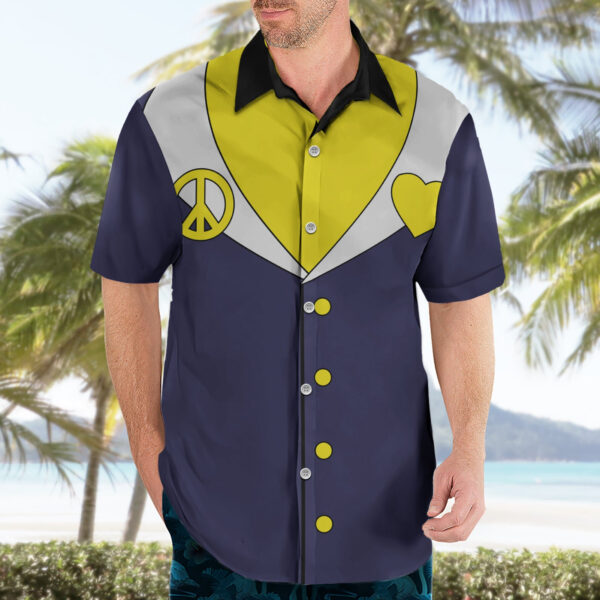 Chemise hawaïenne Josuke Higashikata JJBA classique - Maison Otaku – Image 3