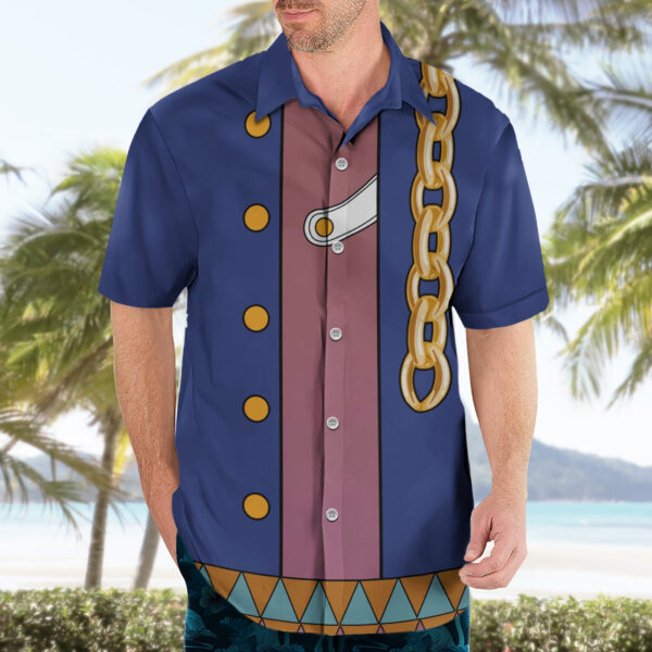 Chemise hawaïenne Jotaro Kujo JJBA Anime - Maison Otaku – Image 3