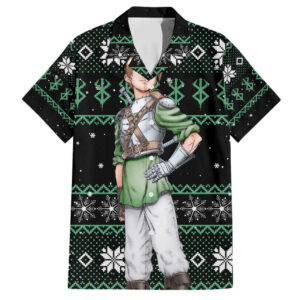 Chemise hawaïenne Judeau Berserk Noël Mix Anime - Maison Otaku