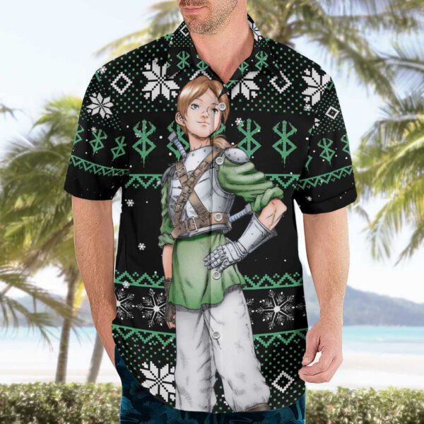 Chemise hawaïenne Judeau Berserk Noël Mix Anime - Maison Otaku – Image 3