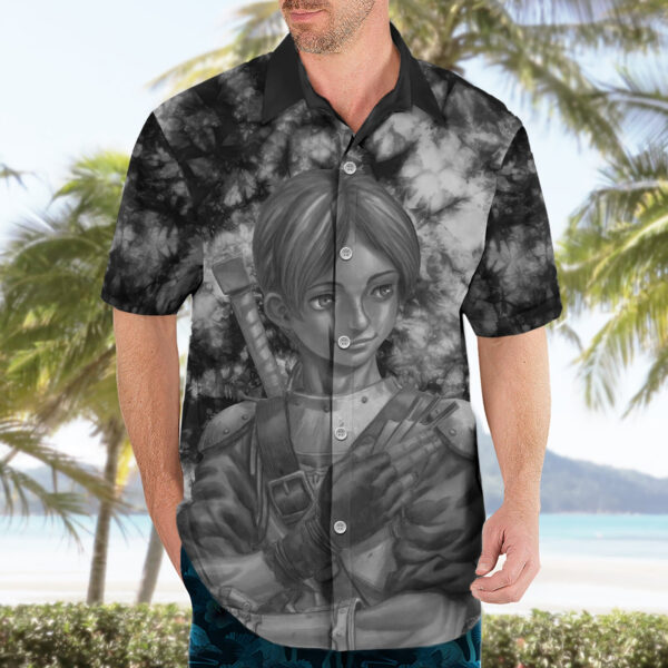 Chemise hawaïenne Judeau Berserk style grunge - Maison Otaku – Image 3