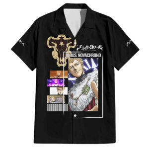 Chemise hawaïenne Julius Novachrono Black Clover Anime - Maison Otaku