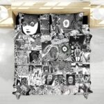 Housse De Couette Junji Ito Parure de lit Ensemble De Literie