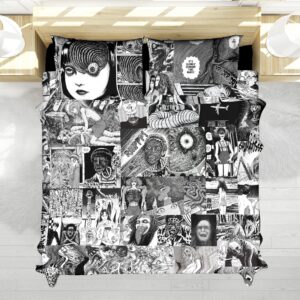 Housse De Couette Junji Ito Parure de lit Ensemble De Literie