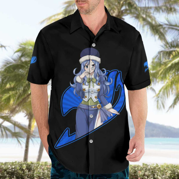 Chemise hawaïenne Juvia Lockser Fairy Tail Anime - Maison Otaku – Image 3