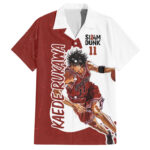 Chemise hawaïenne Kaede Rukawa Slam Dunk n°11 Mix Manga – Maison Otaku
