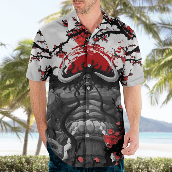 Chemise hawaïenne Kaido style japonais Anime - Maison Otaku – Image 3
