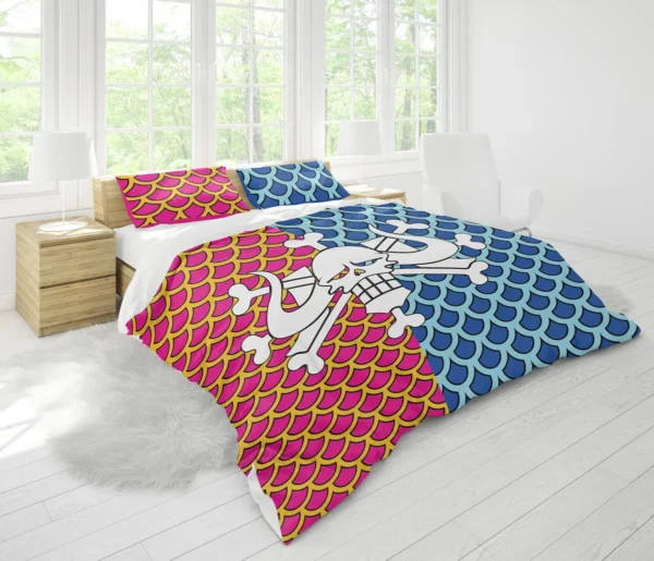 Housse De Couette Motif Kaido One Piece Parure de lit Ensemble De Literie – Image 2