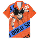 Chemise hawaïenne Kakarot Son Goku Dragon Ball Z Anime – Maison Otaku