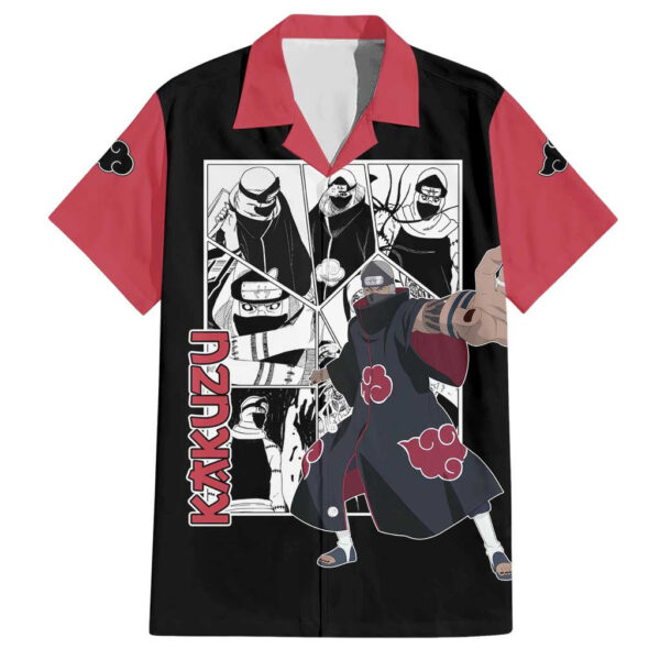 Chemise hawaïenne Kakuzu Naruto Manga Mix - Maison Otaku